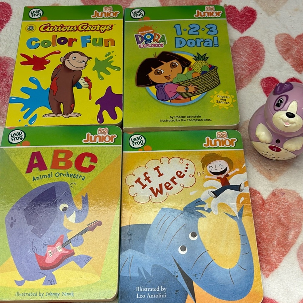 Leap Frog Tag Junior with books set